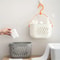 Durable Hanging Storage Basket Shower Organizer With Hooks For Bathroom And Kitchen Cleaning 4