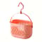 Durable Hanging Storage Basket Shower Organizer With Hooks For Bathroom And Kitchen Cleaning 8