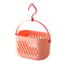 Durable Hanging Storage Basket Shower Organizer With Hooks For Bathroom And Kitchen Cleaning 8