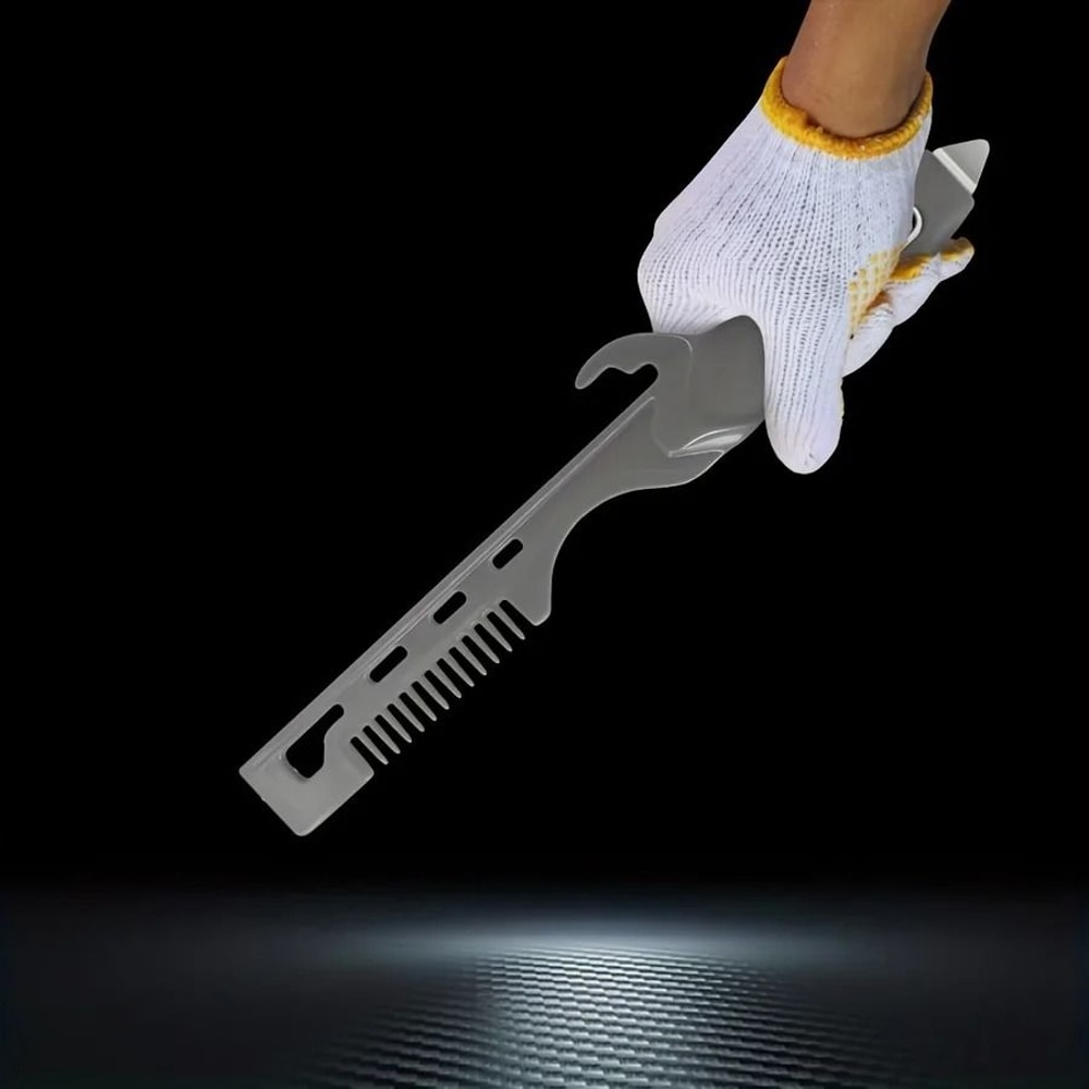 MultiFunctional Paint Mixer With Glove Hook Durable Plastic Scraper For Latex And WaterBased Paints 1