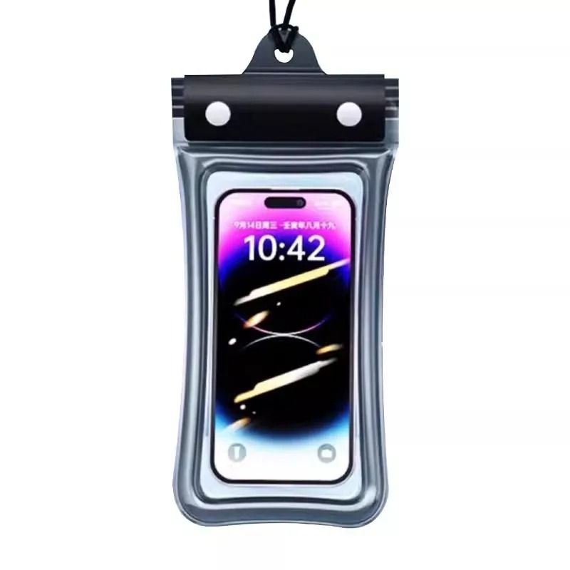 Outdoor Universal Mobile Phone Waterproof Pouch Drift Bag With Lanyard Touchscreen Compatible And 5