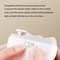 USB Rechargeable 2in1 Automatic Electric Nail Trimmer Polisher AntiPinch Safety Design For Childr 4