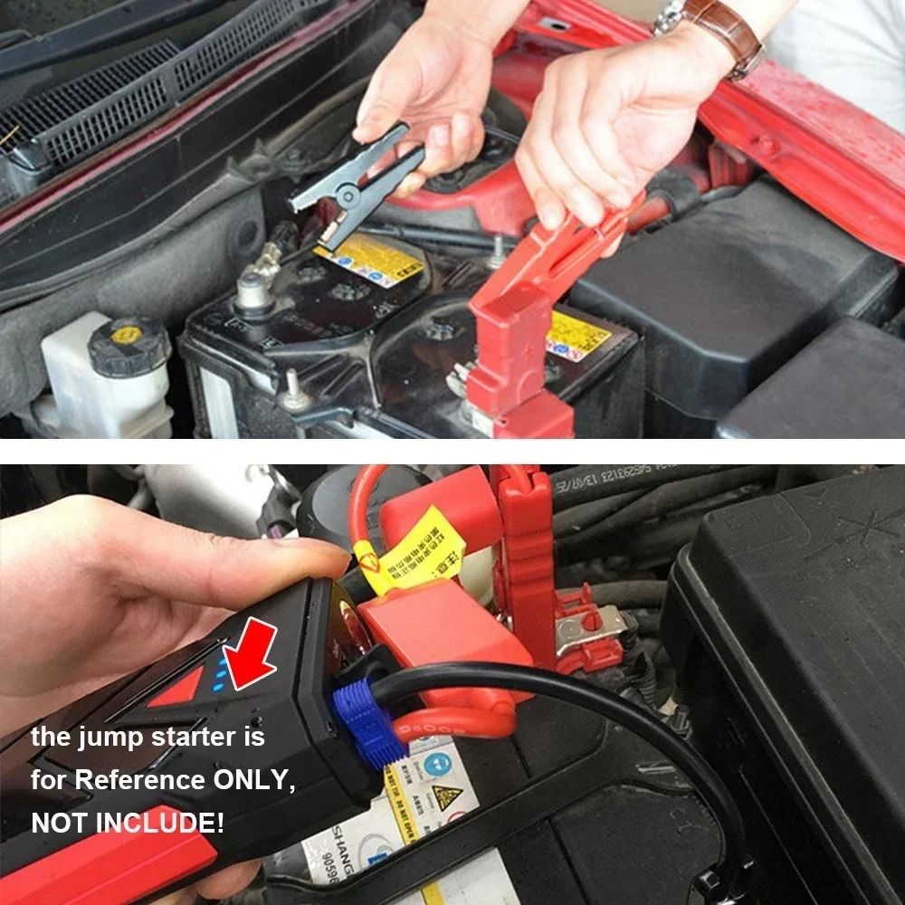 Car Emergency Start Power Clip Automotive Replacement Battery Clamp Booster For 12V Portable Car J 5