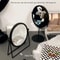 Retro Europe And America Metal Vanity Mirror Desktop Makeup Round Mirror Portable Household Rotatin 2