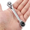 High Quality DoubleEnded Mini Ratchet Wrench Bit Handle Small Fly Socket Screwdriver Repair Tool Me 2