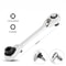 High Quality DoubleEnded Mini Ratchet Wrench Bit Handle Small Fly Socket Screwdriver Repair Tool Me 3