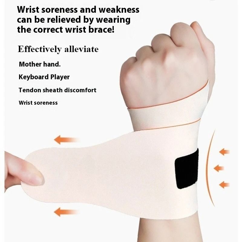 Adjustable Thin Compression Wrist Wraps Support Exercise Strap Band Wristbands For Work Fitness Wei 4