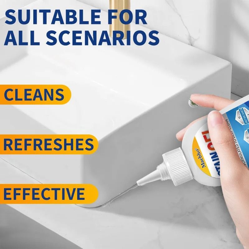 Washing Machine Refrigerator Rubber Ring Mold Stain Remover Mildew Cleaning Gel For Household Walls 2