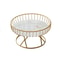 Nordic Style Large Round Fruit Basket For Kitchen Dining Table Home Decoration Gold Metal Wire Snac 5