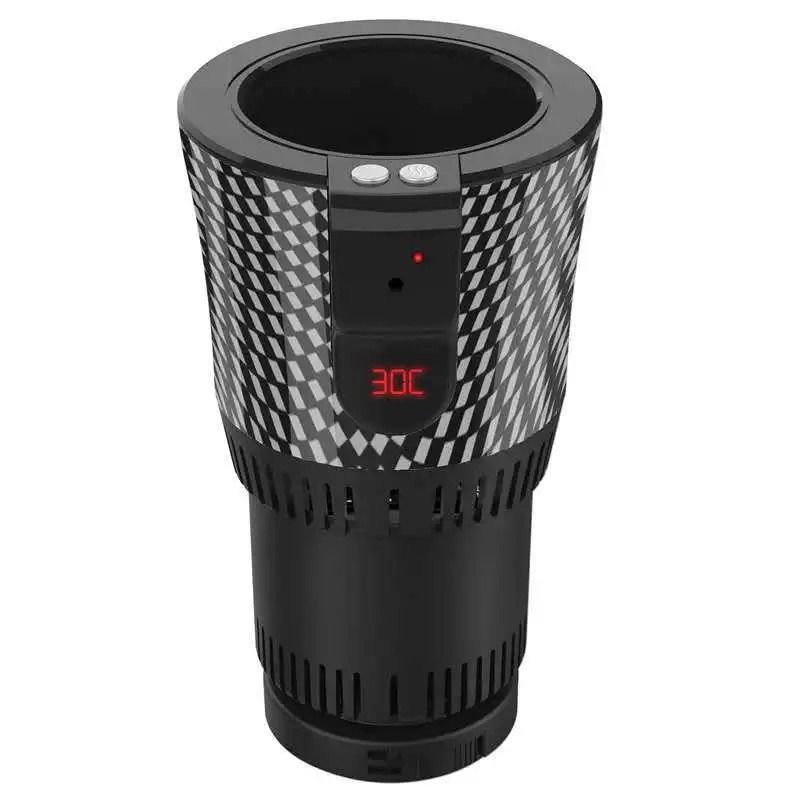 Upgraded 12V Smart 2in1 Auto Car Cup Holder For Fast Cooling And Heating Of Coffee Water And Bevera 5