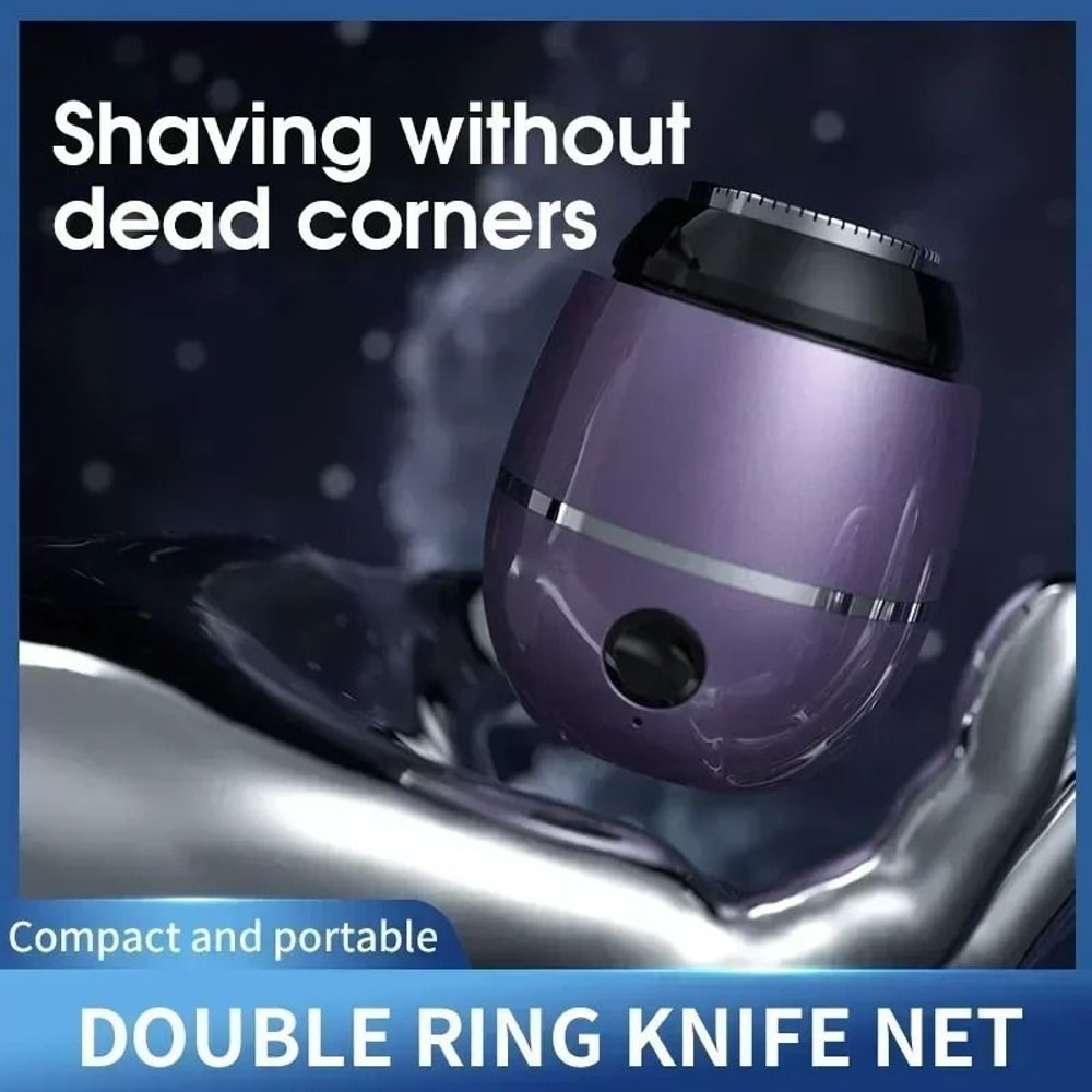 Mini Travel Electric Shaver For Men Smart USB Rechargeable Waterproof Portable Razor Beard Trimmer 2