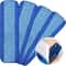 Microfiber Mop Cloth Blue Striped Replacement Mop Head Reusable Plate Pasting Clean Mop Pads For Bo 0