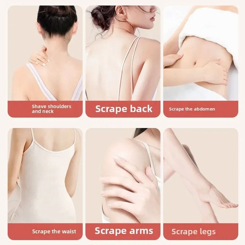 Multi Functional Household Portable Warm Moxibustion Equipment Handheld Scraping Massage Stone Beau 1