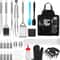 25Piece And 39Piece Stainless Steel Outdoor Kitchen Grill BBQ Tool Set With Oxford Cloth Storage Ca 0