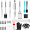 25Piece And 39Piece Stainless Steel Outdoor Kitchen Grill BBQ Tool Set With Oxford Cloth Storage Ca 6
