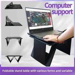 portable folding small bed desk bracket for home office and car computer laptop pad reading and writing