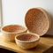 Professional HandWoven Bamboo Storage Baskets Rustic Decor For Home And Kitchen 3