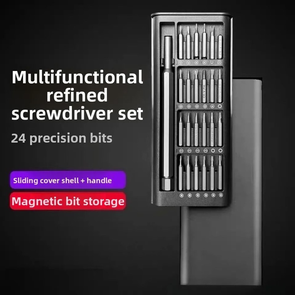 25in1 Precision Magnetic Screwdriver Set For Professional Phone And Computer Repairs 6