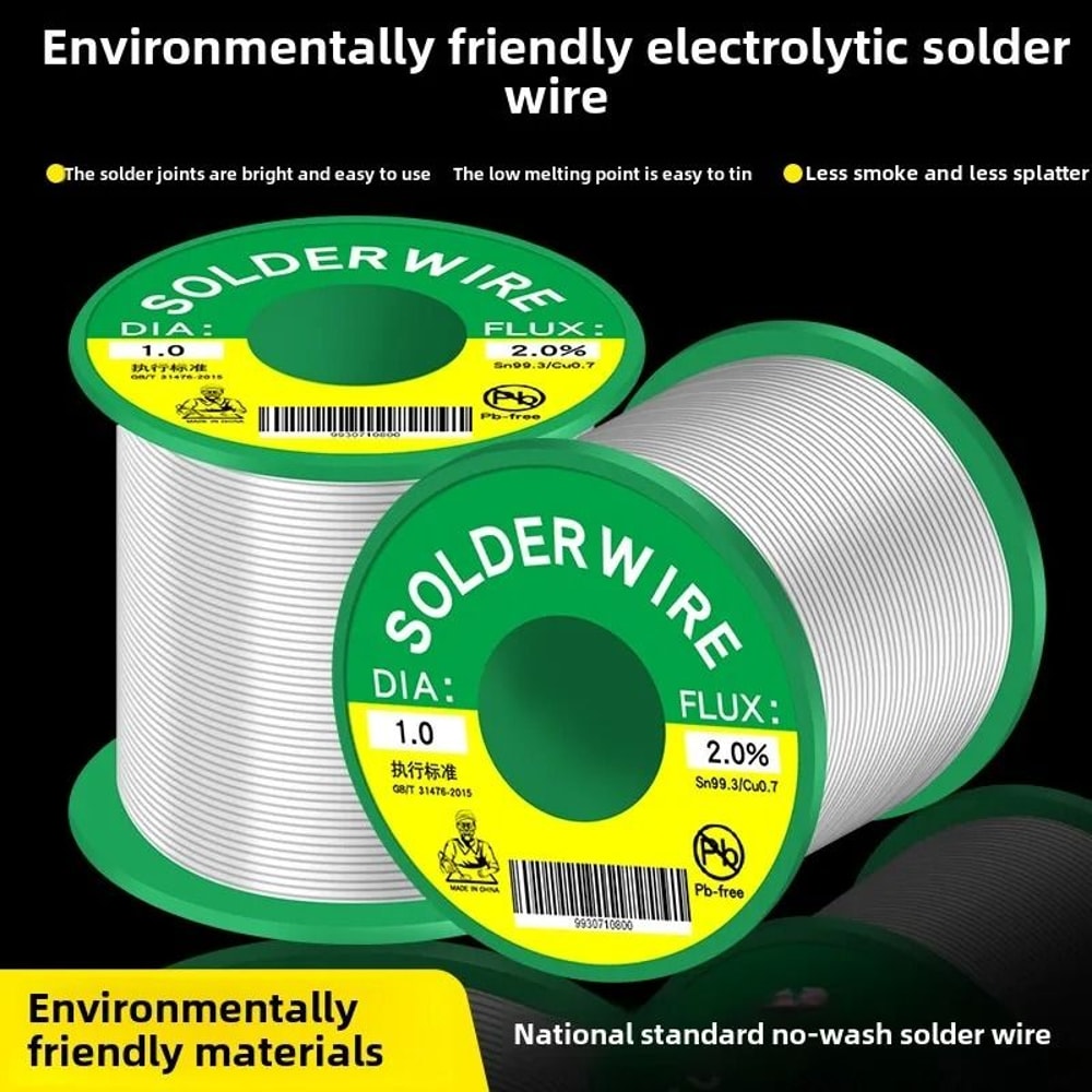 High Purity LeadFree Soldering Wire With Low Temperature Flux Core 50g 2