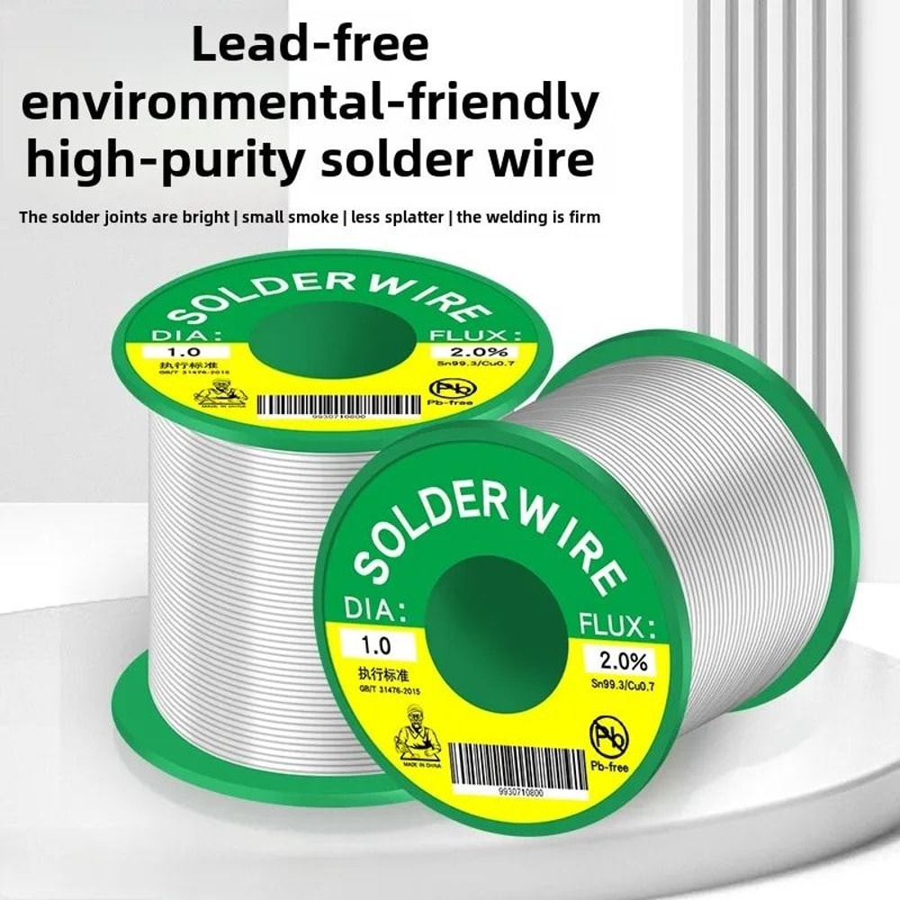 High Purity LeadFree Soldering Wire With Low Temperature Flux Core 50g 3