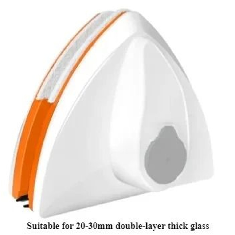 HighRise DoubleSided Magnetic Glass Window Cleaning Wiper With Water Storage 9