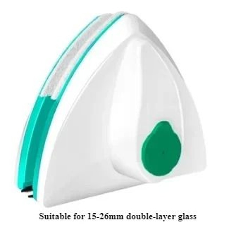 HighRise DoubleSided Magnetic Glass Window Cleaning Wiper With Water Storage 8