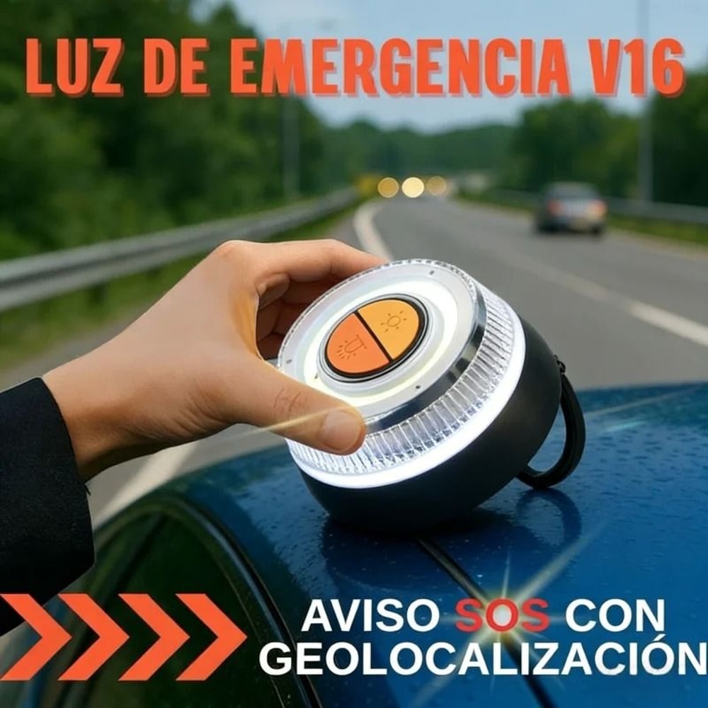 Car Emergency LED Warning Strobe Lights Strong Magnetic Induction Automotive Safety Accessories 2