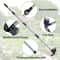 2in1 Assembly Weed Puller And Garden Hoe With 148cm Adjustable Handle 4
