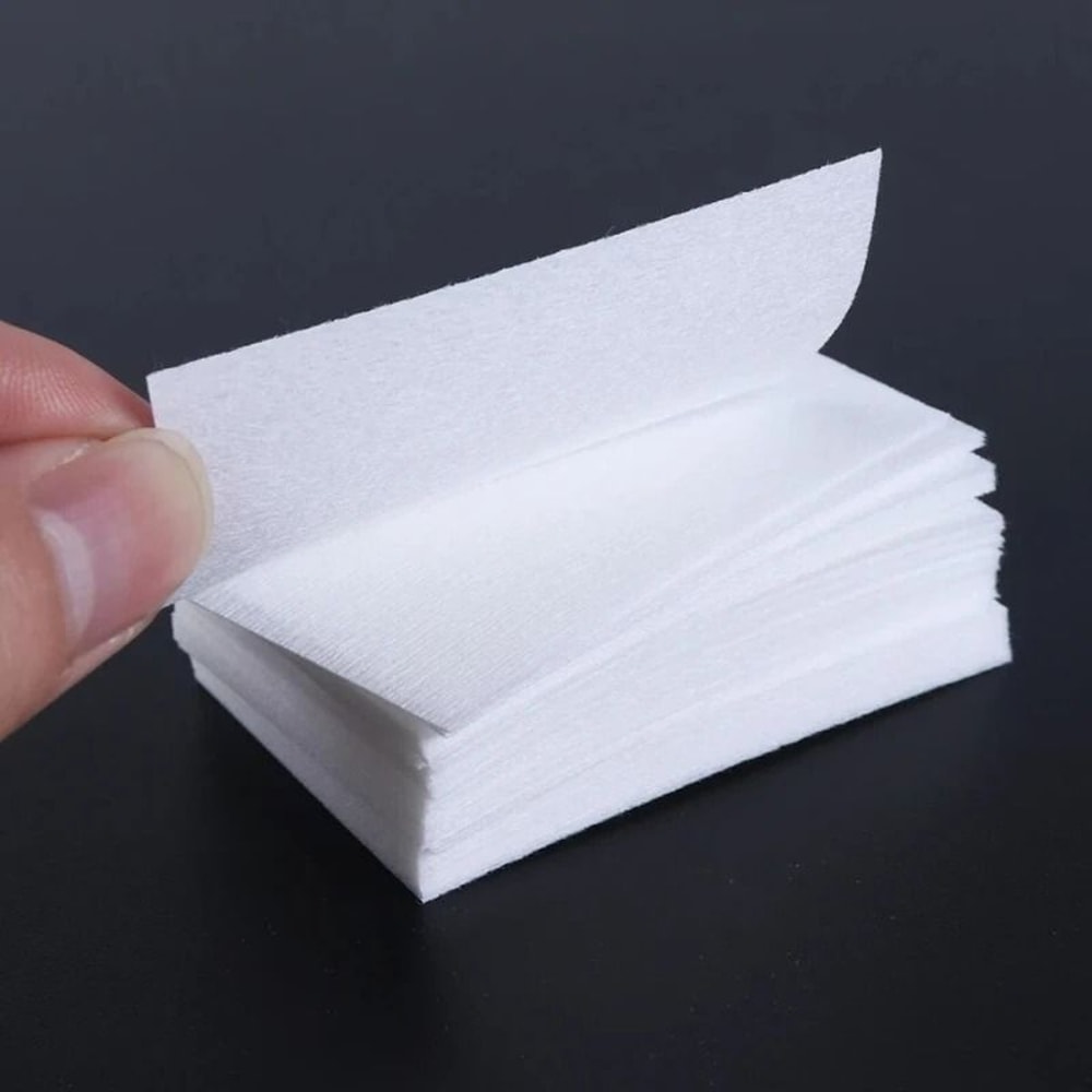 Professional LintFree Nail Polish Remover Cotton Wipes For UV Gel Manicure Cleansing 3