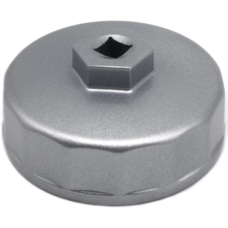 Aluminum 74mm Hat Style Car Oil Filter Wrench Socket Remover Tool 0