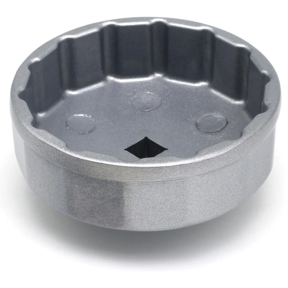 Aluminum 74mm Hat Style Car Oil Filter Wrench Socket Remover Tool 1