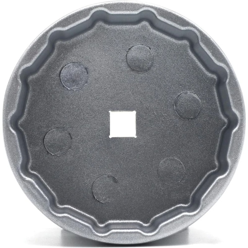 Aluminum 74mm Hat Style Car Oil Filter Wrench Socket Remover Tool 2