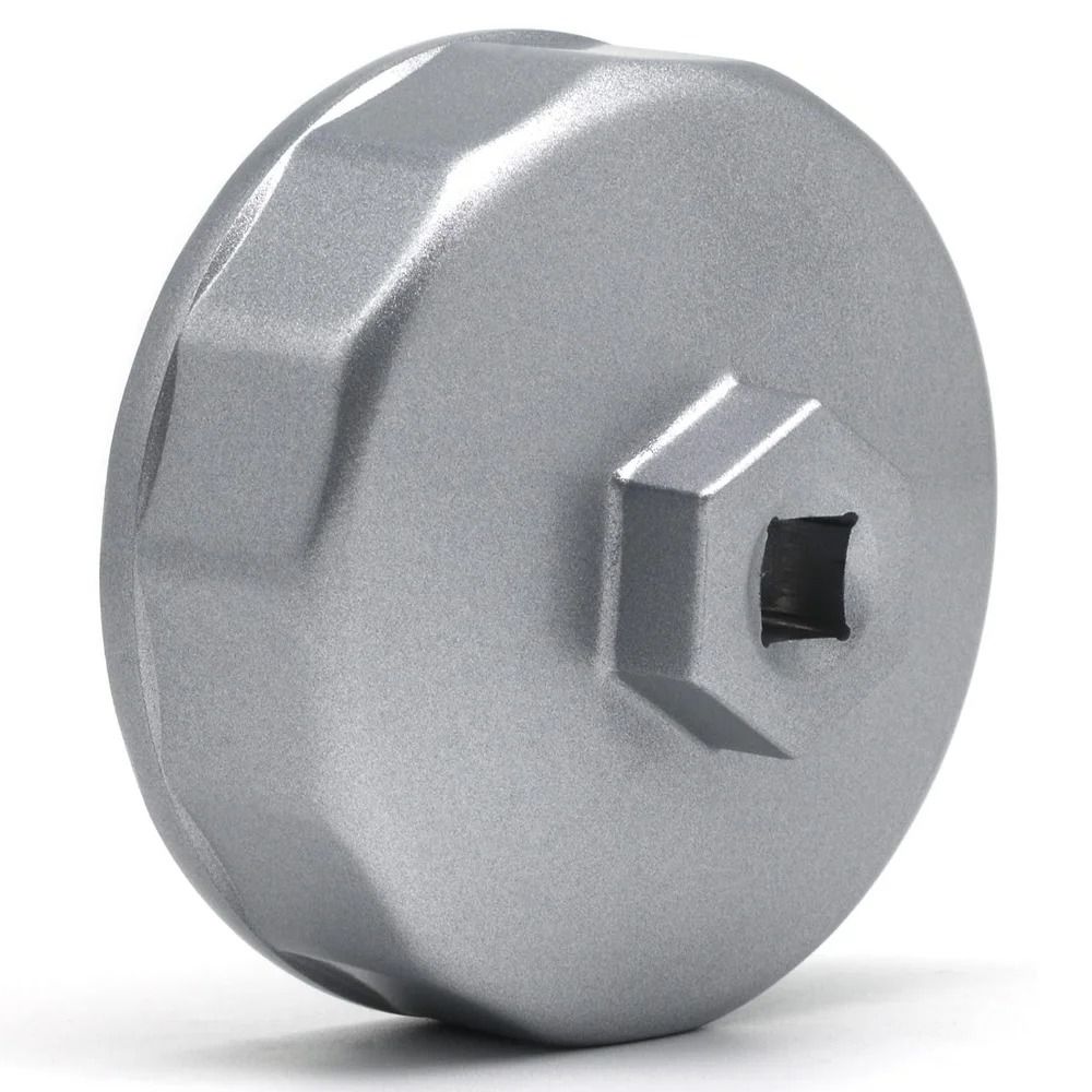 Aluminum 74mm Hat Style Car Oil Filter Wrench Socket Remover Tool 4