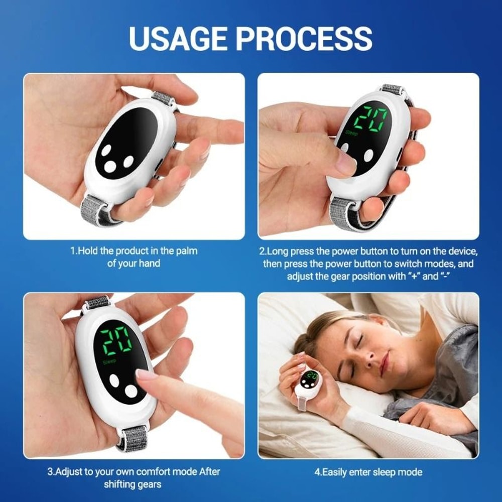 Smart Handheld Wireless EMS Sleep Aid And Relaxation Instrument 2