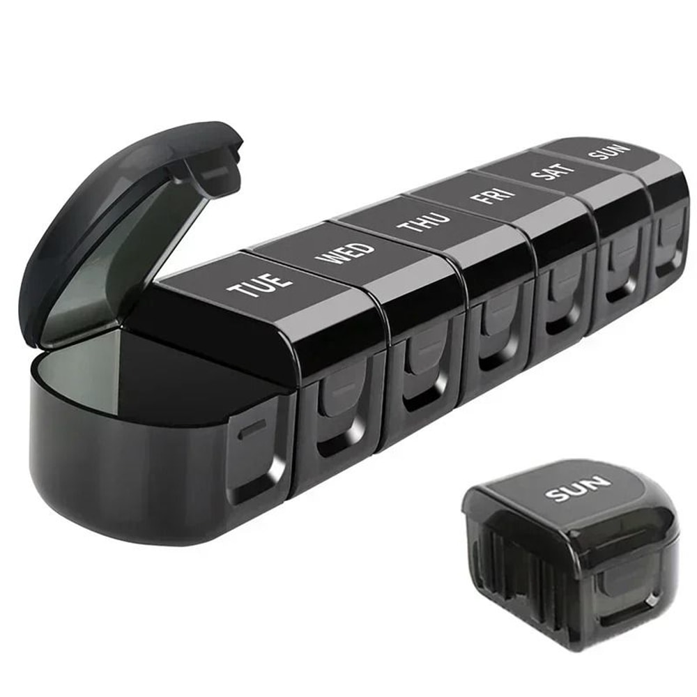 7Day Separable Weekly Pill Organizer And Medicine Storage Case 6