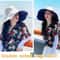 WideBrimmed UV Resistant Sun Hat For Women Foldable Beach Hiking Fisherman Hat 2