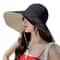 WideBrimmed UV Resistant Sun Hat For Women Foldable Beach Hiking Fisherman Hat 5