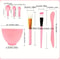 7 In 1 DIY Face Mask Mixing Bowl Set With Silicone Brushes And Spatula 2