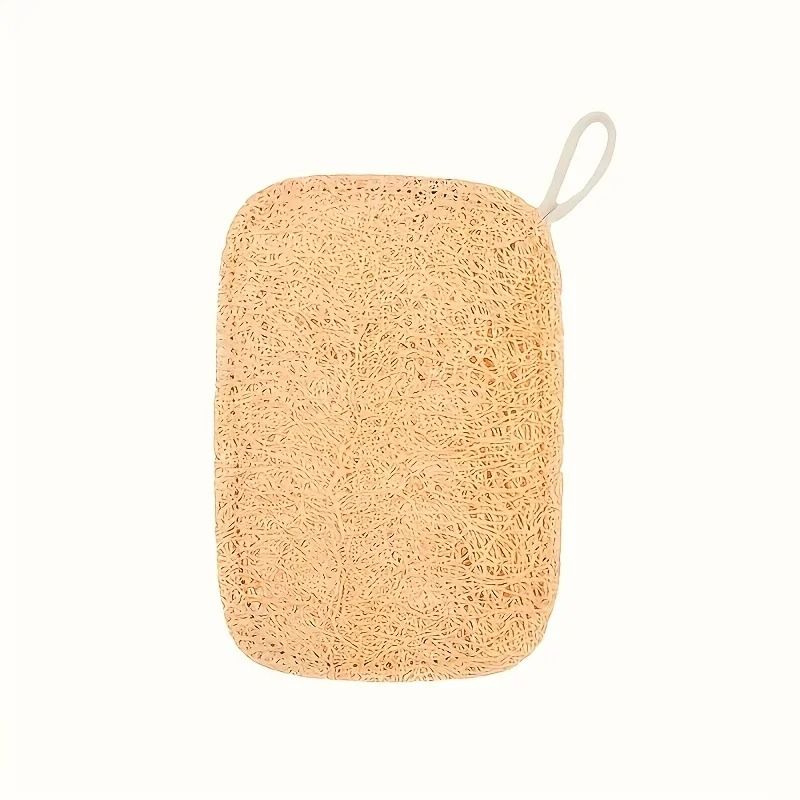 10pcs Natural Loofah Sponges Exfoliating Body Scrubber For Gentle Cleansing 2