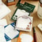 100pcs Tearable Sticky Notes Fresh Retro Simple Design Message Pads 0
