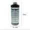 2L Portable Sports Water Bottle With Time Marker And Straw 5
