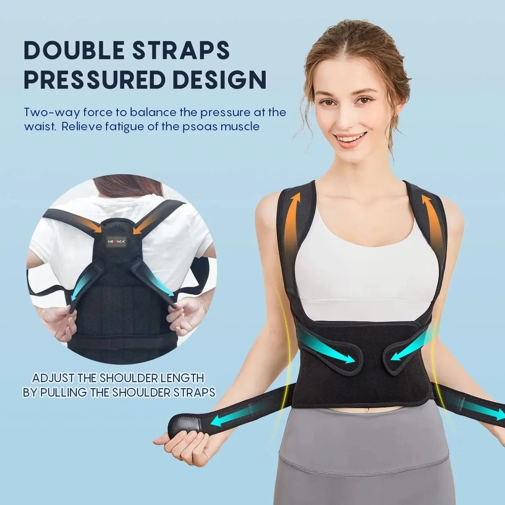 Back Support Brace Posture Corrector For Women And Men 3