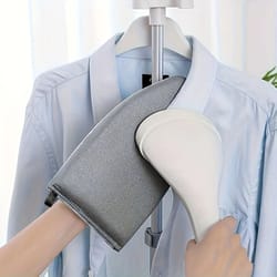 handheld ironing board glove and compact portable ironing pad