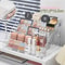 Clear Cosmetic Space Saving Display Stand For Makeup And Palettes 8