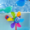 Colorful Suction Cup Windmill Toy For Bathroom And Outdoor Play 5