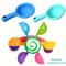 Colorful Suction Cup Windmill Toy For Bathroom And Outdoor Play 7