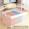 Large Capacity PVC Clothing Storage Box With Foldable Dustproof Lid 2