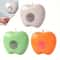 WallMounted AppleShaped Bag Dispenser And SpaceSaving Organizer 0