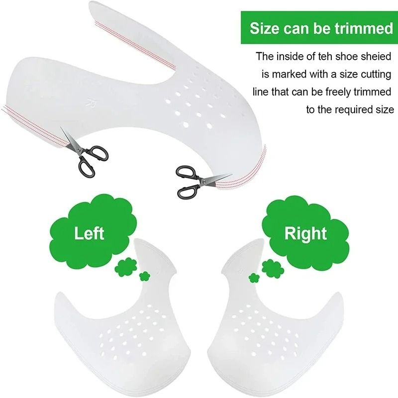4Pcs Shoe Toe Cap Crease Protector For Sneaker Maintenance 2