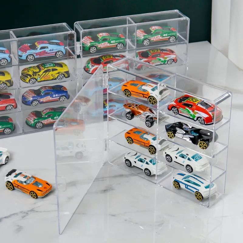 Transparent DustProof Car Model Storage And Display Rack 2